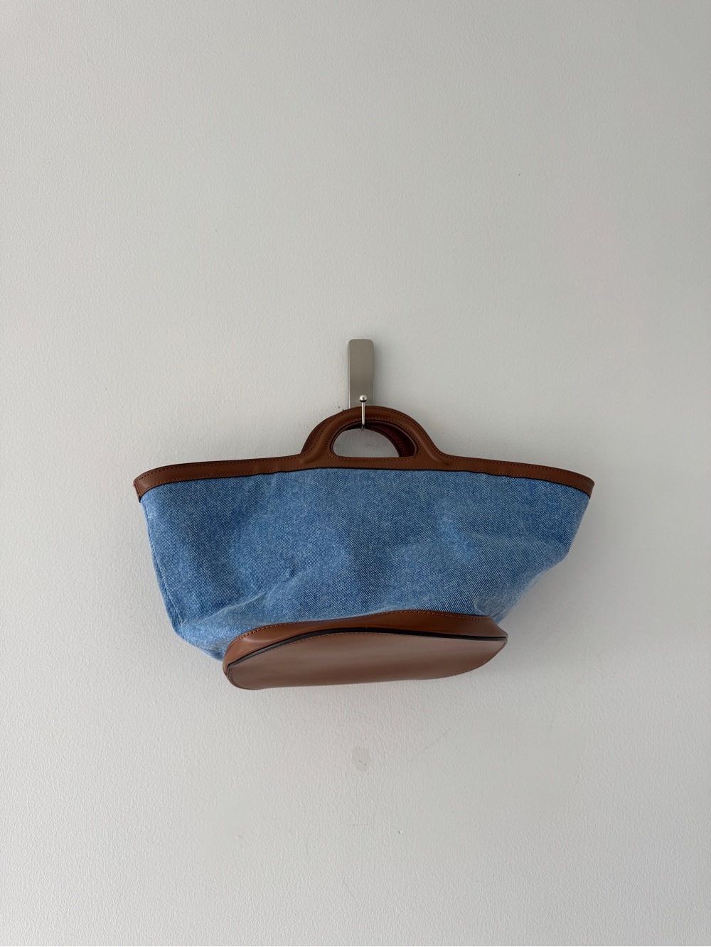 MARNI Blue Tropicalia Small Tote - Picture 4 of 8
